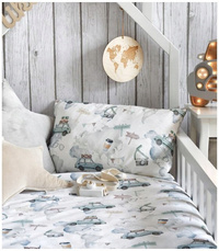 COTTONMOOSE KOMPLET KOCYK Z PODUSZKĄ LIGHT