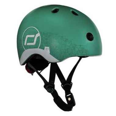 SCOOTANDRIDE KASK XXS-S FOREST OWL