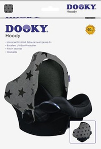 Osłonka na budkę fotelika 0+ Grey Star