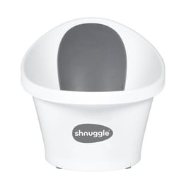 Shnuggle wanienka od 0+ z odpływem | Grey ,,Star''