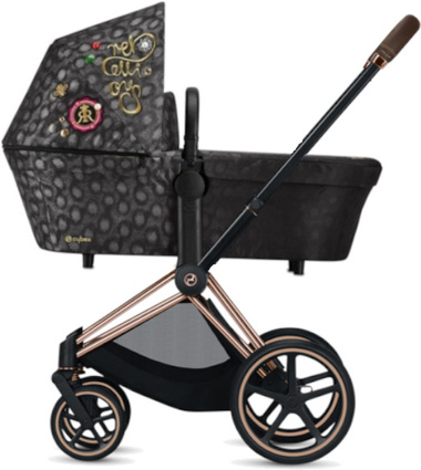 Zestaw 1w1 Cybex Rama Priam 4.0 Rose Gold & Gondola Priam 1.0 Rebellious