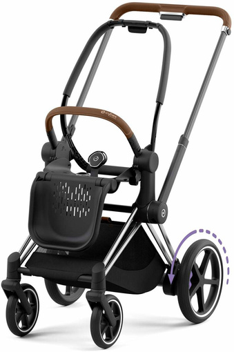 || CYBEX Rama E-Priam 4.0 ng | Chrome Brown