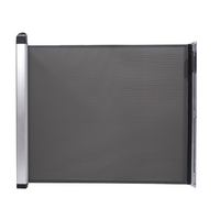 LASCAL bramka ochronna roleta do 150 cm, Czarna