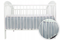 COTTOLARE Falbanka pod materac łóż.120x60, Grey