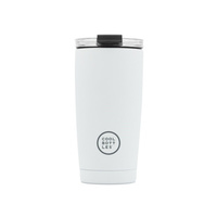 Cool Bottles Kubek termiczny 550 ml Mono White