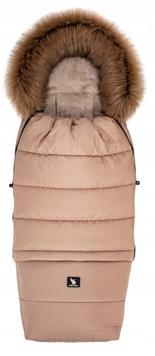 Cottonmoose Śpiworek Footmuff COMBI (Camel)