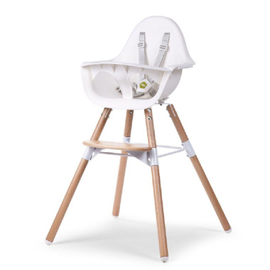 CHILDHOME KRZESEŁKO EVOLU 2 One Natural/White