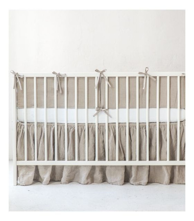 COTTOLARE Falbanka pod materac łóż.120x60, Beige