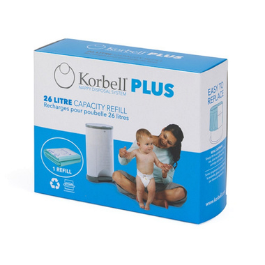 KORBELL PLUS 3-pack wkłady | 26 litrów