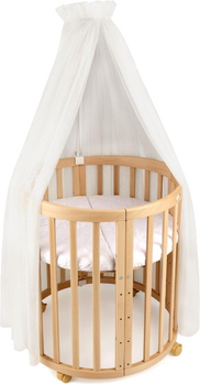 Waldin Tiulowy baldachim ze wspornikiem, Ecru