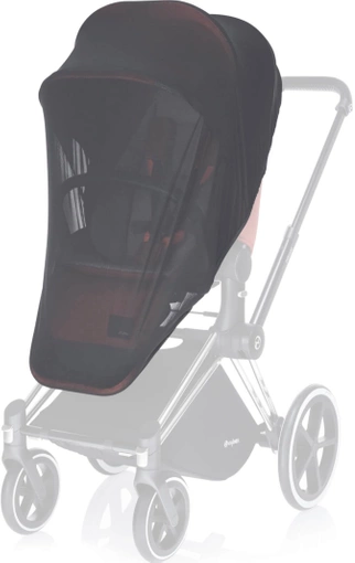 Cybex Moskitiera siedziska Lux (Platinum), Black.