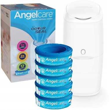 ANGELCARE KOSZ CLASSIC BIAŁY +5 WKŁADÓW 