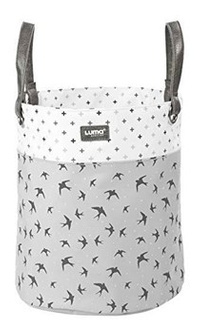 Kosz na zabawki M- średni LUMA Sparkling Silver