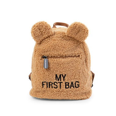 CHILDHOME PLECAK | MY FIRST BAG  TEDDY BEAR  BEIGE