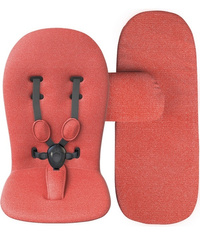 MIMA ZESTAW DO WÓZKA XARI FLAIR CORAL RED