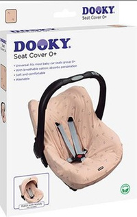 Pokrowiec do fotelika 0-13kg Dooky Origami pink