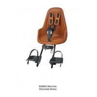 BOBIKE Fotelik Rowerowy Mini Go One (przód), Brown