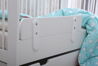 PINIO Barierka łóż Moon Basic Snap Marie, White