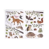 Filibabba Naklejki ścienne Forest Friends