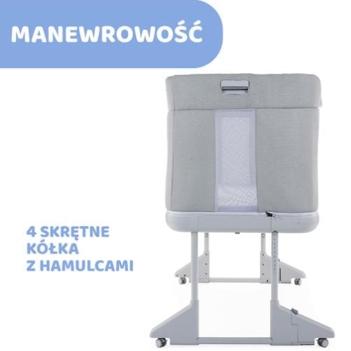 Chicco Next2Me Forever Łóżeczko Dostawne 3w1 do 22kg Moon Grey 43825